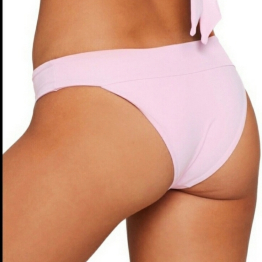 L*Space Veronica Classic Cut Solid Bikini Swim Bottoms *flawed* - Picture 10 of 11